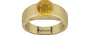 Ashtadhatu Thailand Yellow Sapphire Ring Prime Quality (R10)
