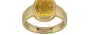 Ashtadhatu Thailand Yellow Sapphire Ring Prime Quality (R3)