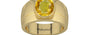Ashtadhatu Thailand Yellow Sapphire Ring Rare Quality (R1)