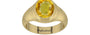 Ashtadhatu Thailand Yellow Sapphire Ring Rare Quality (R7)