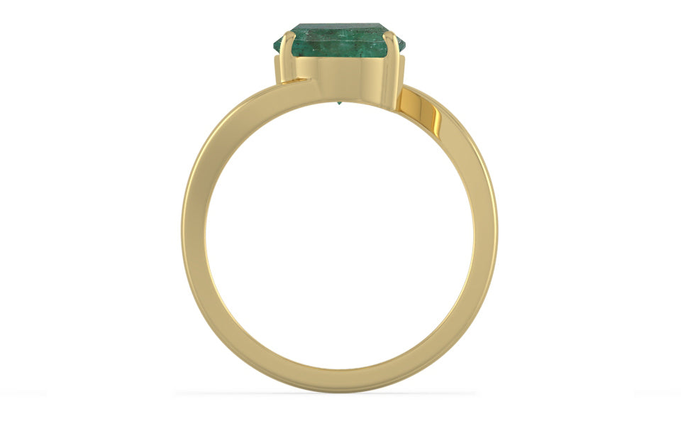 Ashtadhatu Zambian Emerald Ring Fine Quality (R2)