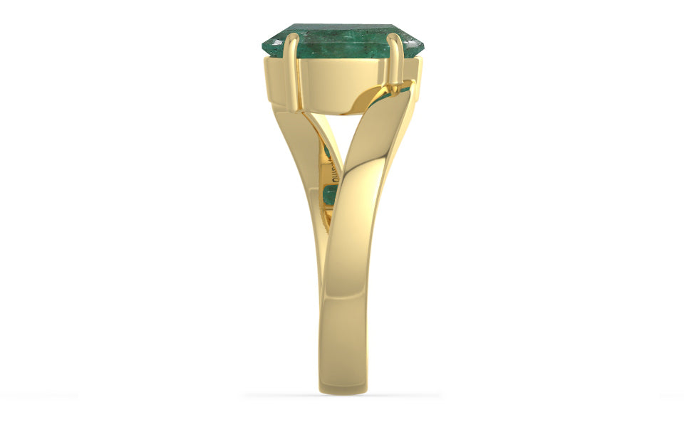 Ashtadhatu Zambian Emerald Ring Fine Quality (R2)