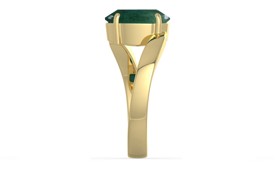 Ashtadhatu Zambian Emerald Ring Prime Quality (R2)