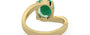 Ashtadhatu Zambian Emerald Ring Rare Quality (R2)