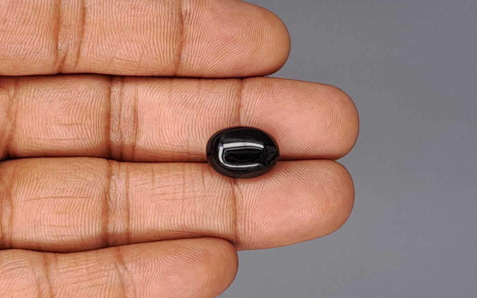 Black Onyx (Hakik) - 6.88 Carat Limited Quality BO-3140