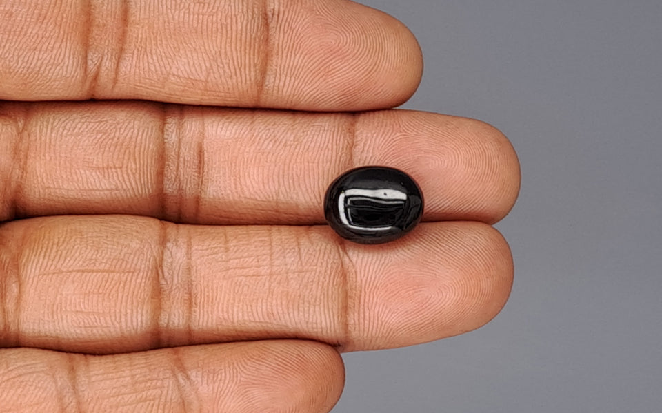 Black Onyx (Hakik) - 7.07 Carat Limited Quality BO-3145