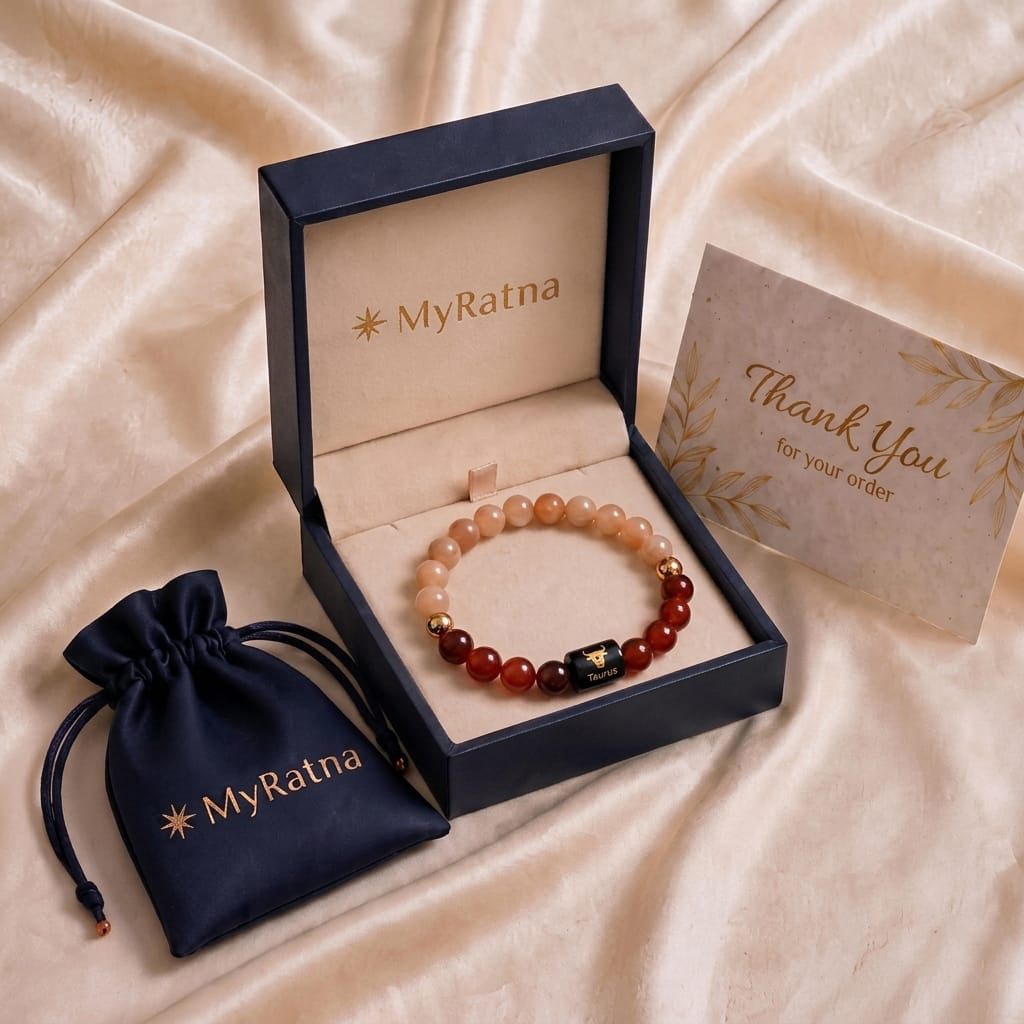 Taurus (Vrishabh Rashi) Zodiac Bracelet