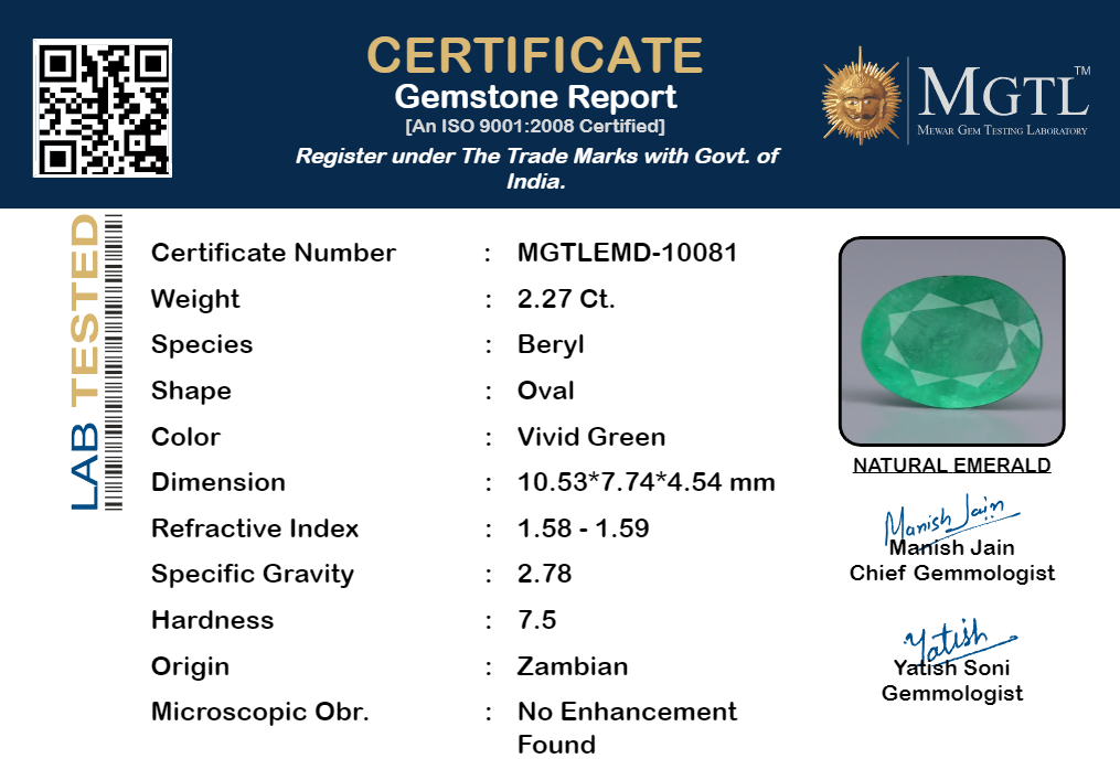 Emerald - 2.27 Carats