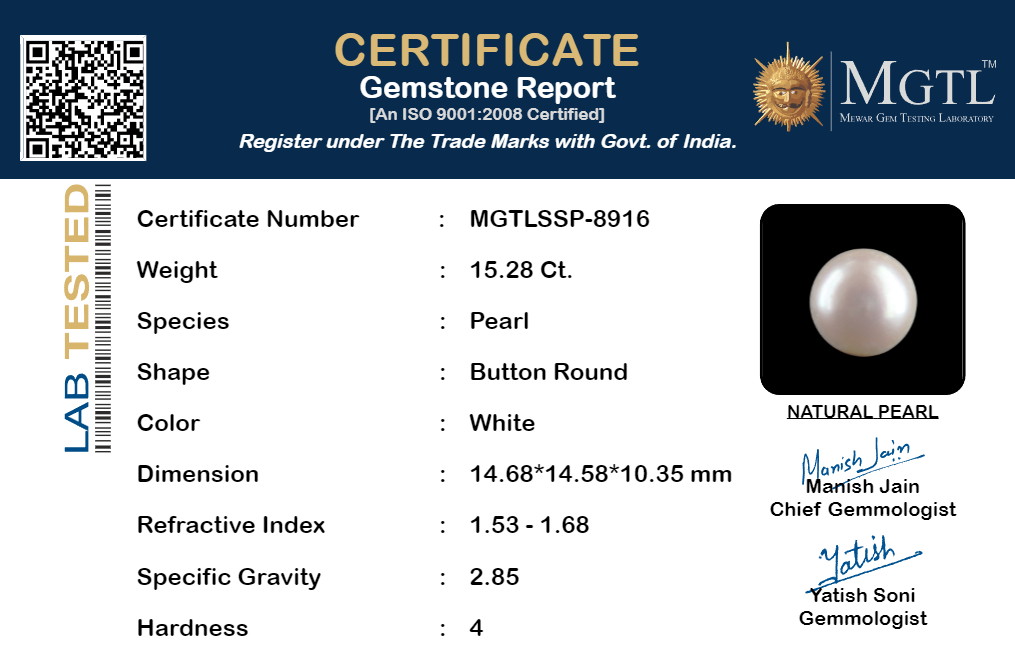 Keshi Pearl - 15.28 Carat Limited Quality SSP-8916