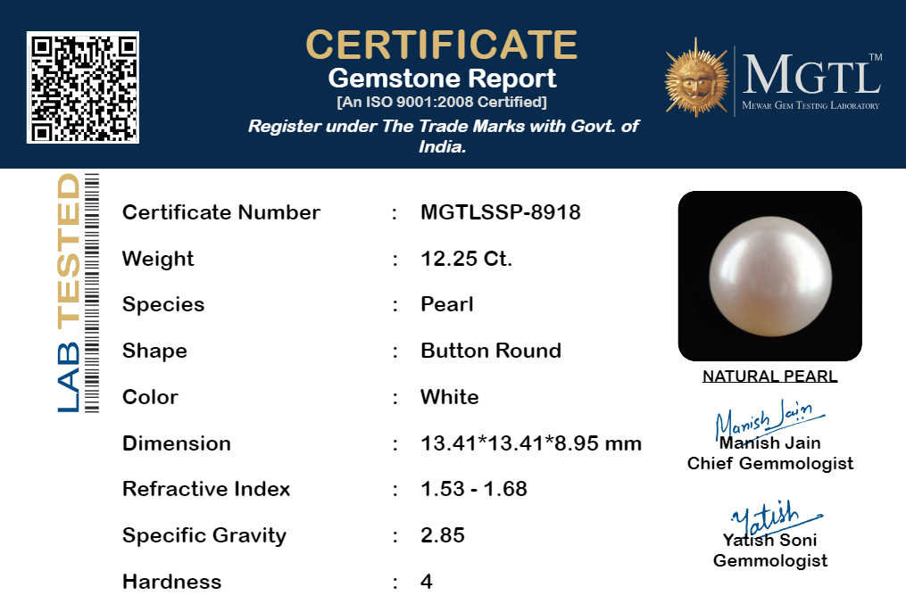 Keshi Pearl - 12.25 Carat Limited Quality  SSP-8918