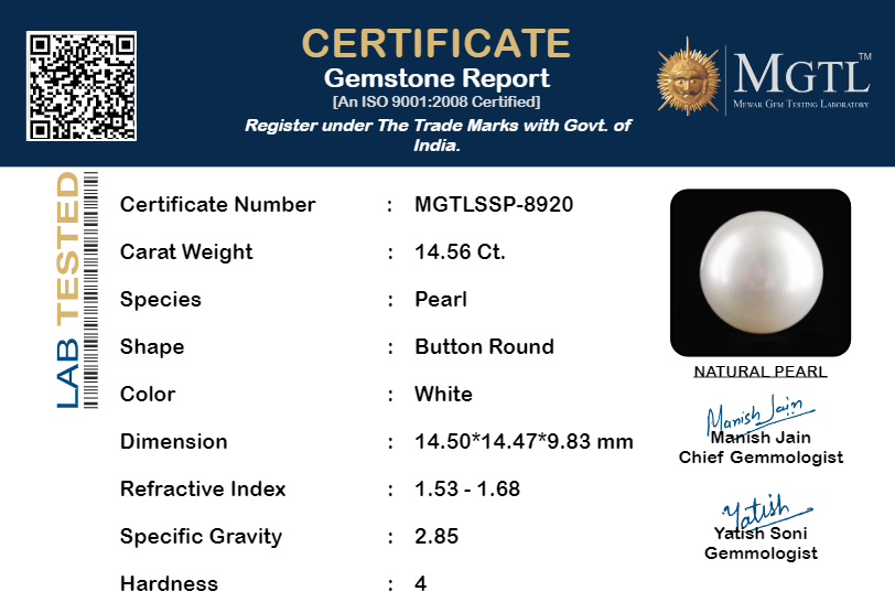 Keshi Pearl - 14.56 Carat Limited Quality  SSP-8920