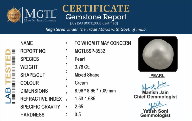Keshi Pearl - 3.78 Carat Limited Quality SSP-8532