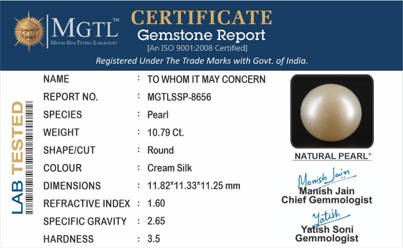 South Sea Pearl - 10.79 Carat Prime Quality SSP-8656