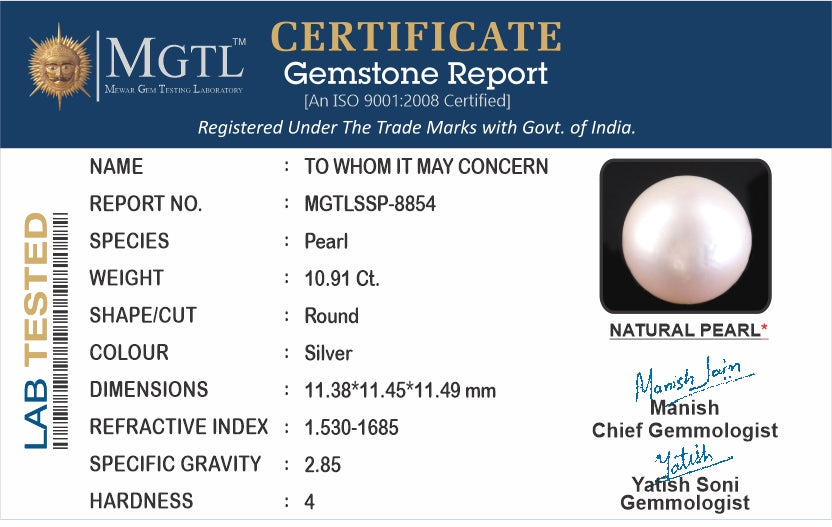 South Sea Pearl - 10.91 Carat Prime Quality SSP-8854