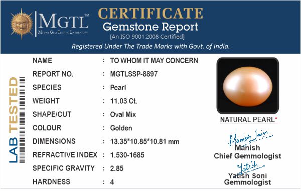 South Sea Pearl - 11.03 Carat Prime Quality SSP-8897