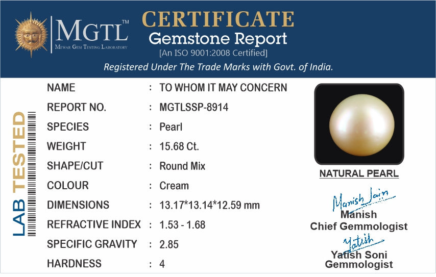 Keshi Pearl - 15.68 Carat Limited Quality SSP-8914