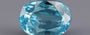 Ceylon Blue Zircon - 6.87 Carat Rare Quality BZ-28016