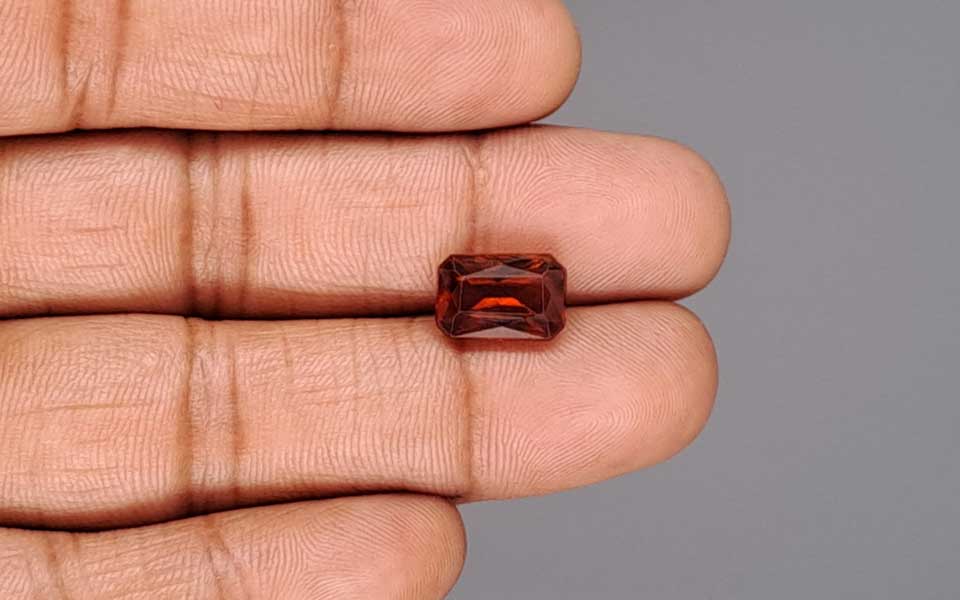 Ceylon Hessonite (Gomed) Garnet - 5.24 Carats Limited Quality HG-8332
