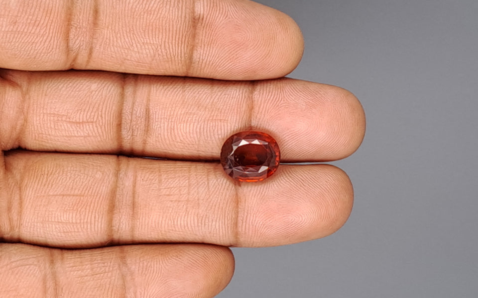 Ceylon Hessonite (Gomed) Garnet - 5.82 Carats Prime Quality HG-8319