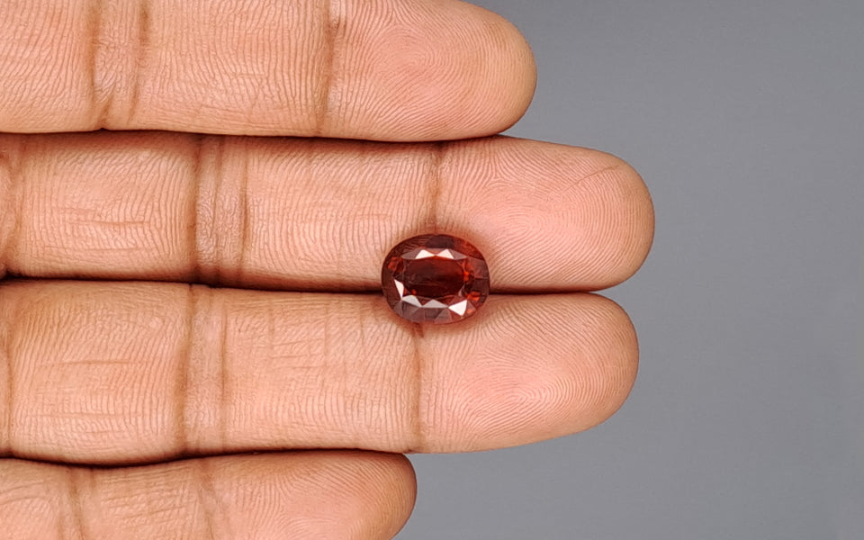 Ceylon Hessonite Garnet - 5.92 Carat Prime Quality HG-8315