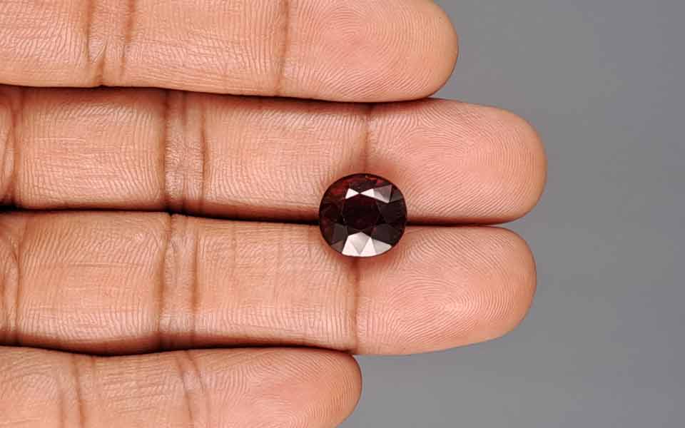 Ceylon Hessonite Garnet - 7.41 Carat Rare Quality HG-8482