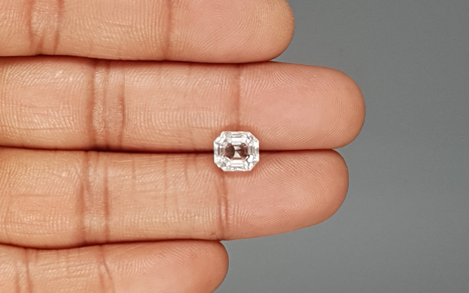 Ceylon White Sapphire - 3.02 Carat Rare Quality CWS-10050