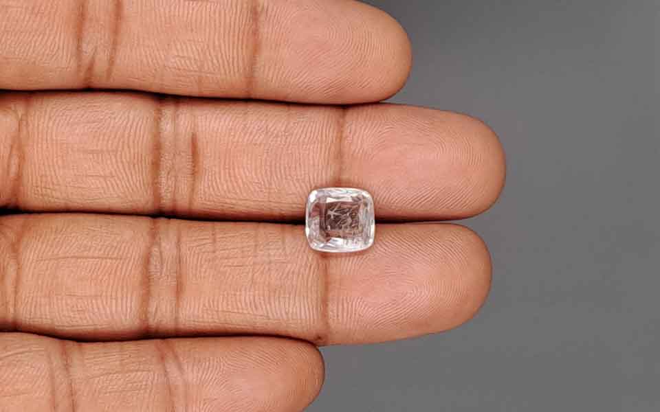 Ceylon White Sapphire - 3.94 Carat Limited Quality CWS-10071