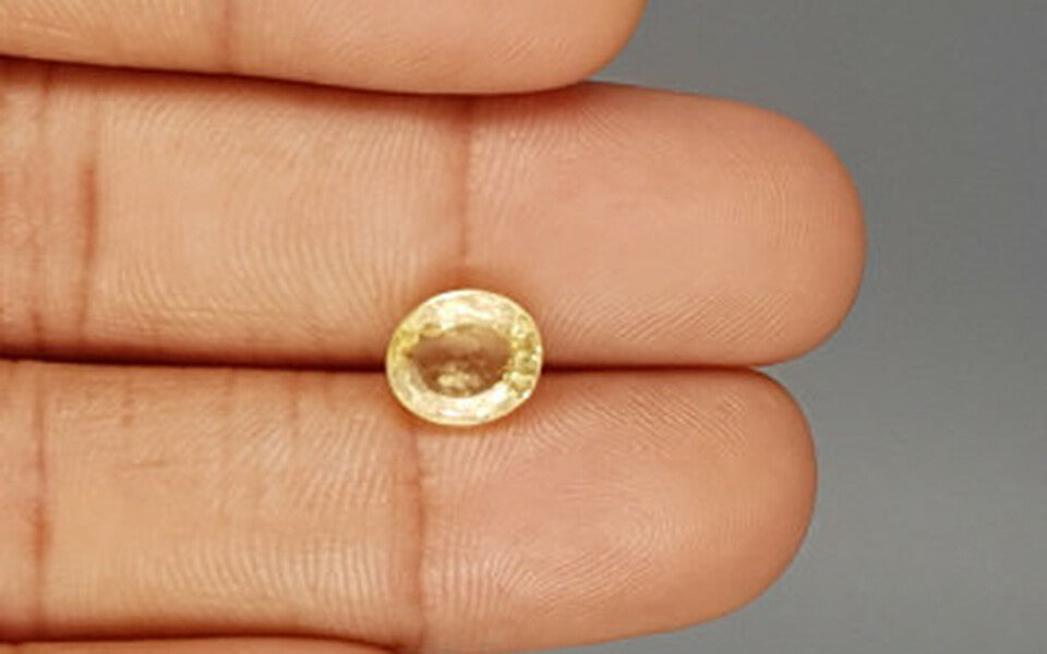 Ceylon Yellow Sapphire - 3.07 Carat Prime Quality CYS 3784
