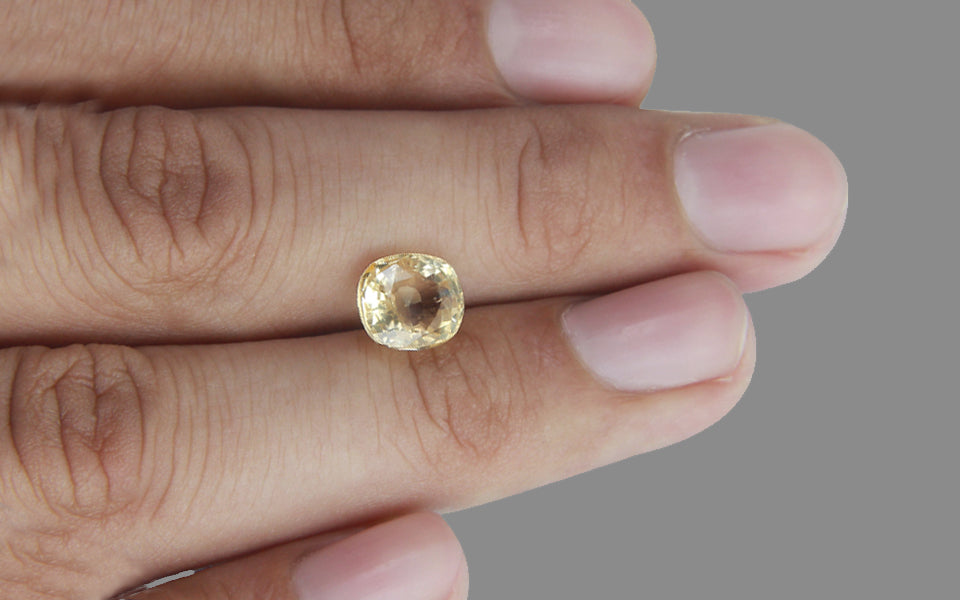 Ceylon Yellow Sapphire - 3.44 Carat Prime Quality CYS-3580