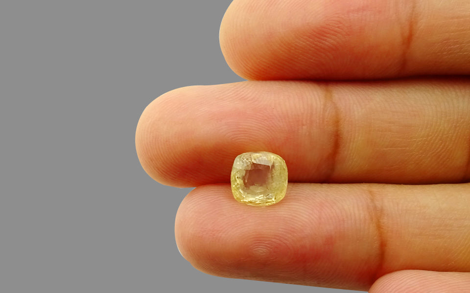 Ceylon Yellow Sapphire - 3.63 Carat Limited Quality CYS-3515