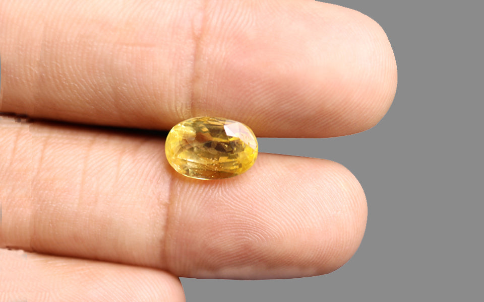 Ceylon Yellow Sapphire - 4.30 Carat Prime Quality CYS-3520