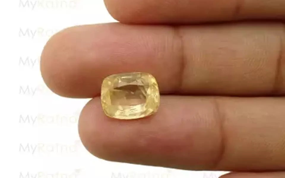 Yellow Sapphire - 6.24 Carats