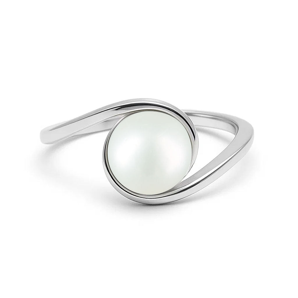 Classic Royal Pearl 925 Silver Men’s Ring