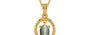 Gold Cat's Eye Pendant Fine Quality (P2)