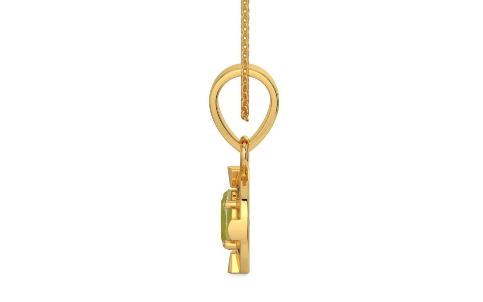 Gold Cat's Eye Pendant Limited Quality (P11)