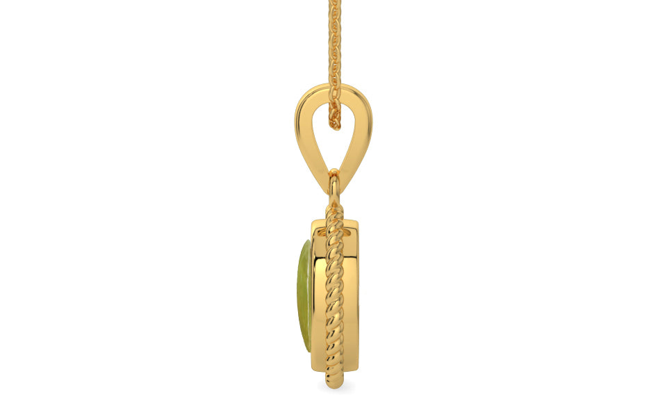 Gold Cat's Eye Pendant Limited Quality (P7)
