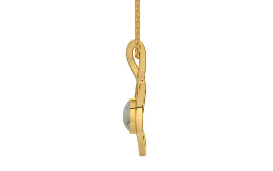 Gold Cat's Eye Pendant Prime Prime Quality (P1)