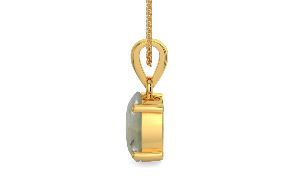 Gold Cat's Eye Pendant Prime Quality (P10)