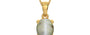 Gold Cat's Eye Pendant Prime Quality (P10)