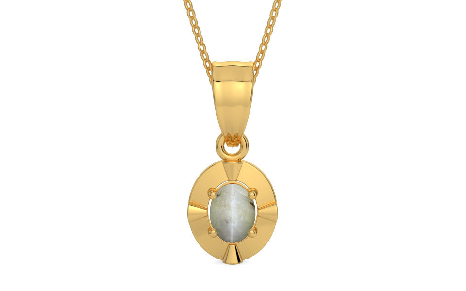 Gold Cat's Eye Pendant Prime Quality (P11)
