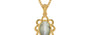 Gold Cat's Eye Pendant Prime Quality (P3)