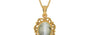 Gold Cat's Eye Pendant Prime Quality (P5)