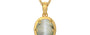 Gold Cat's Eye Pendant Prime Quality (P8)