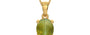 Gold Cat's Eye Pendant Rare Quality (P10)