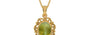 Gold Cat's Eye Pendant Rare Quality (P5)