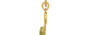Gold Cat's Eye Pendant Rare Quality (P6)