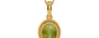 Gold Cat's Eye Pendant Rare Quality (P7)
