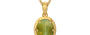 Gold Cat's Eye Pendant Rare Quality (P8)