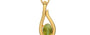 Gold Cat's Eye Pendant Rare Quality (P9)