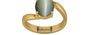 Gold Cat's Eye Ring Fine Quality (R2)